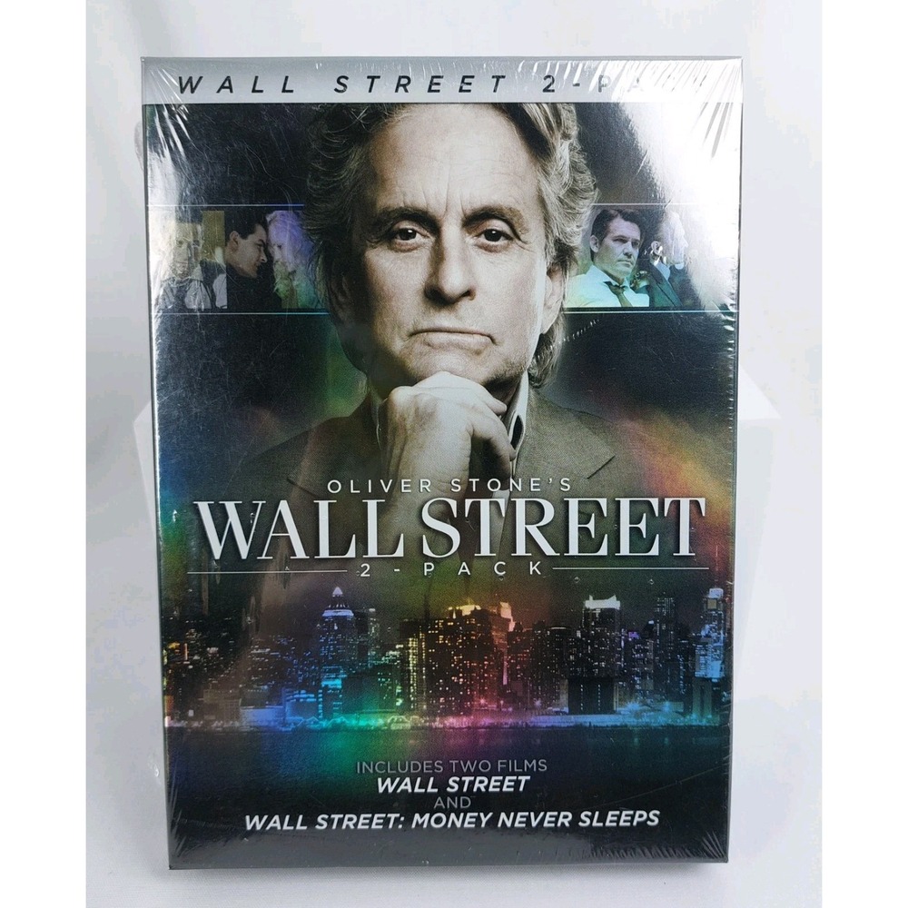 Oliver Stone's WALL STREET Collectors Double Feature--DVD FACTORY SEALED